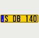 European Plate Sample Yellow