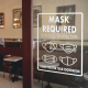Face Mask Required Decal