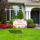 mother's day yard sign