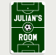 Soccer Field Sign Name