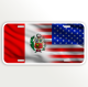 USA PERU FLAG